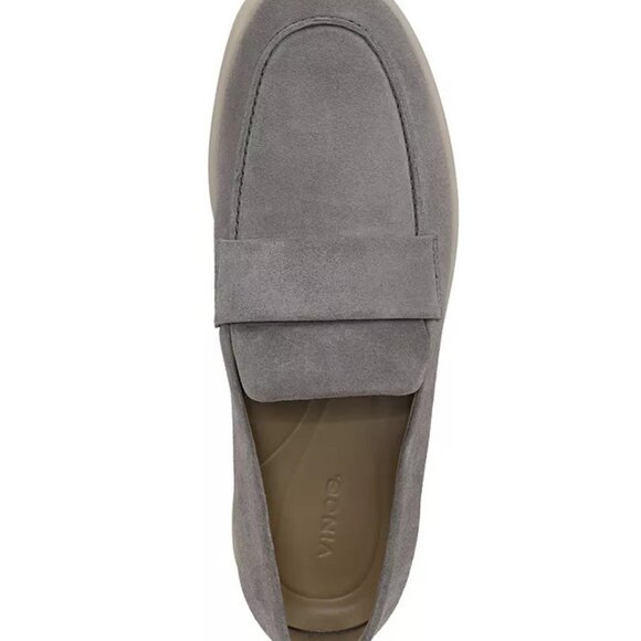 Vince Big Sur-M Men\'s Gray Suede Loafers - 11.5M - New in Box main image 8